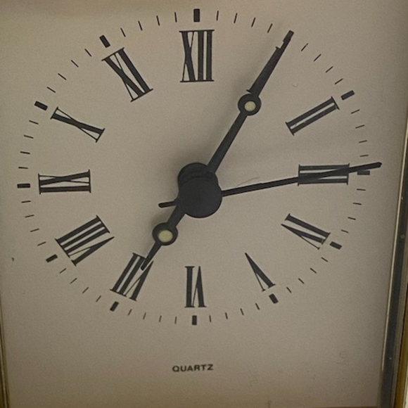 Vintage Quartz Carriage Clock, Mantle Piece Clock - Picture 6 of 6